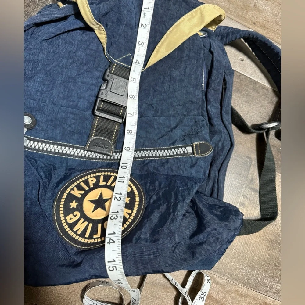 Kipling blue backpack